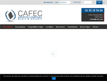 Tablet Screenshot of cafec.com